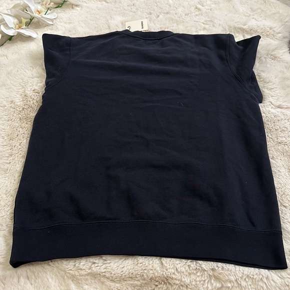 SANDRO Embroidered Dandelion Sweatshirt Marine Size M - Picture 11 of 11